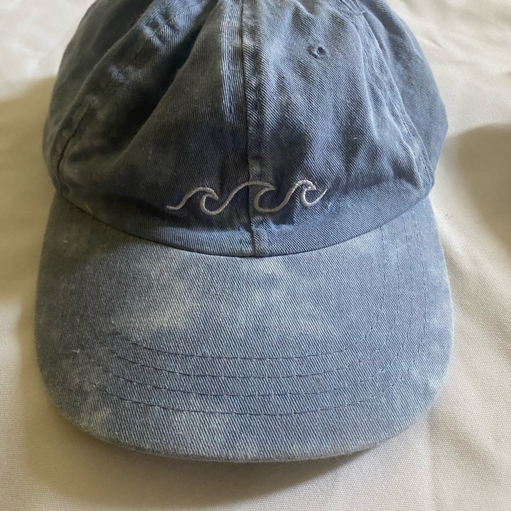Blue Revival Blue Wave Embroidered Women's Cap NWT